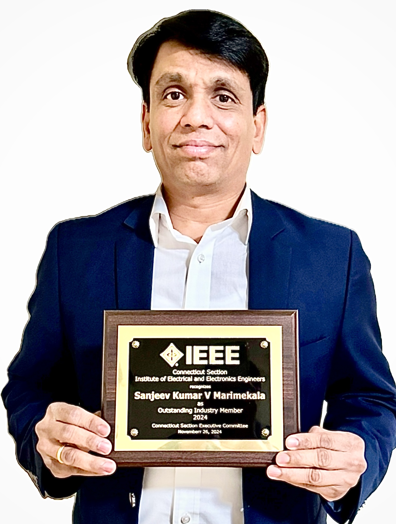 Outstanding Industry awardee Sanjeev Kumar Marimekala